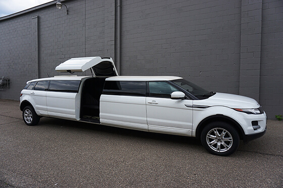 White Hummer Limo